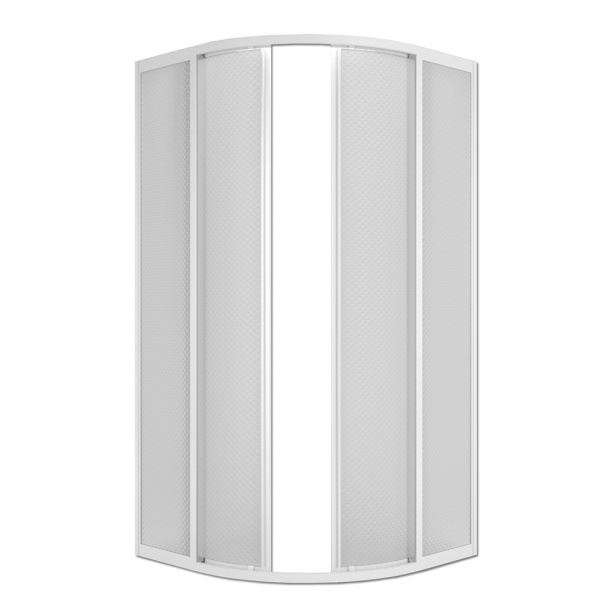 Душевой уголок Метакам 90х90х177 см полукруглый от магазина ЛесКонПром.ру