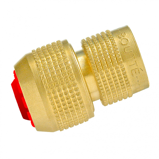 Соединитель для шлангов 1/2" с аквастопом от магазина ЛесКонПром.ру