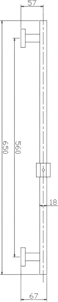 Душевая штанга Haiba HB8012 от магазина ЛесКонПром.ру