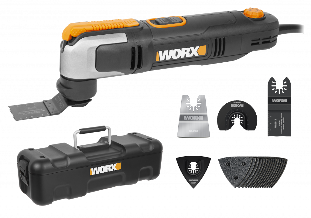 Реноватор WORX WX686 Sonicrafter электрический 220V 230Вт, в кейсе от магазина ЛесКонПром.ру