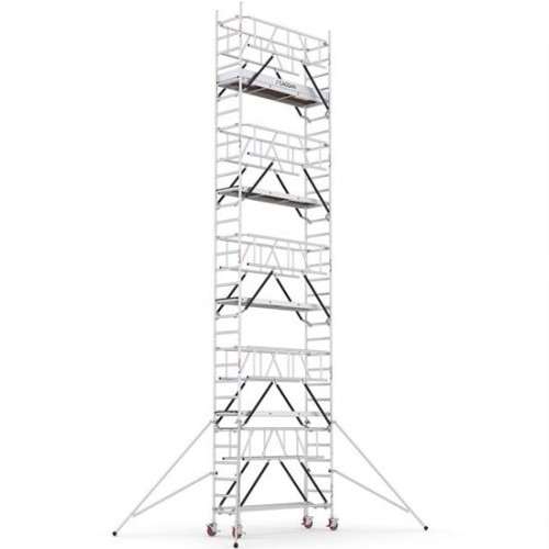 Вышка-тура алюминиевая CAGSAN  ProTUBE 60Х240, рабочая высота 10м60см(SN860_(240) от магазина ЛесКонПром.ру