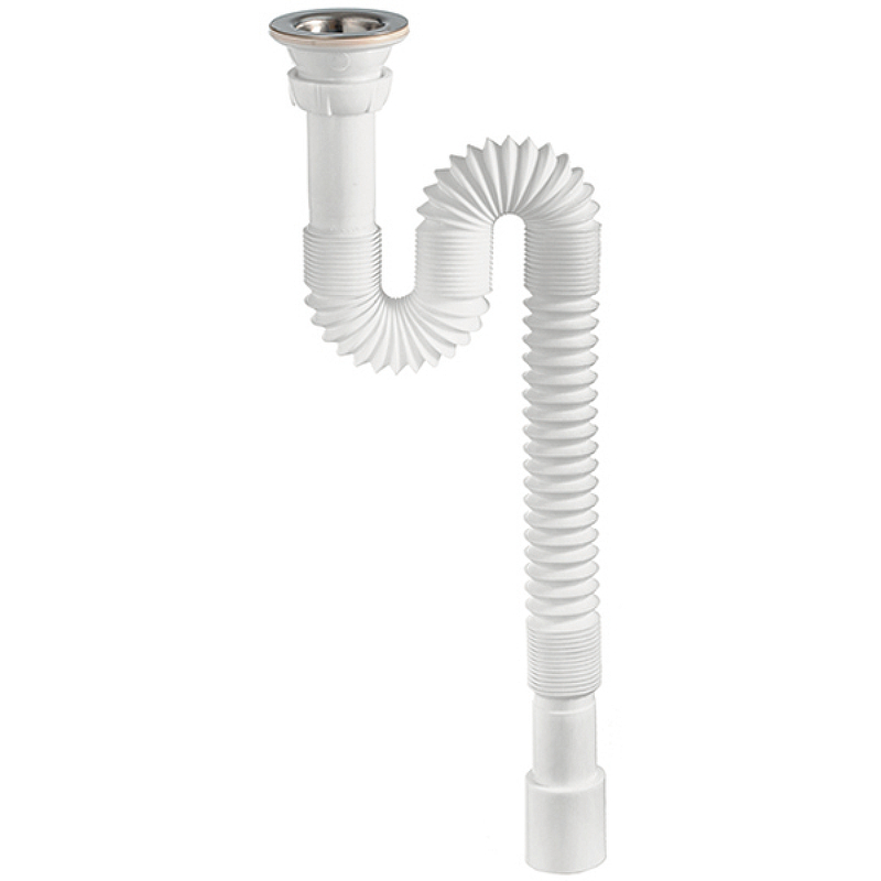 Сифон для раковины Wirquin 30717987 Нержавеющая сталь от магазина ЛесКонПром.ру