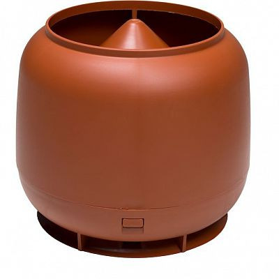 Колпак вентиляционного выхода Vilpe 160, цвет кирпичный от магазина ЛесКонПром.ру