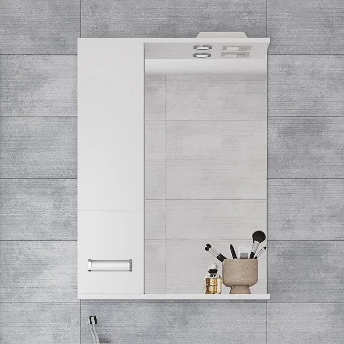 Зеркало DIWO Дмитров 60 L от магазина ЛесКонПром.ру