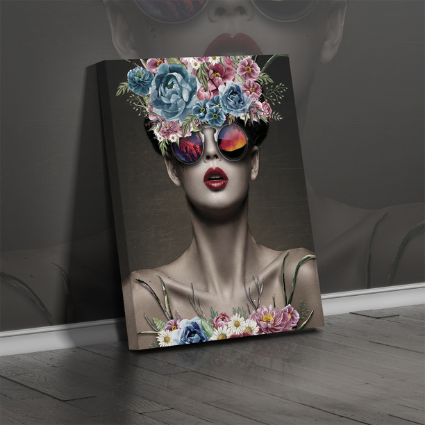 Канвас 40х50 см Цветочная диадема от магазина ЛесКонПром.ру