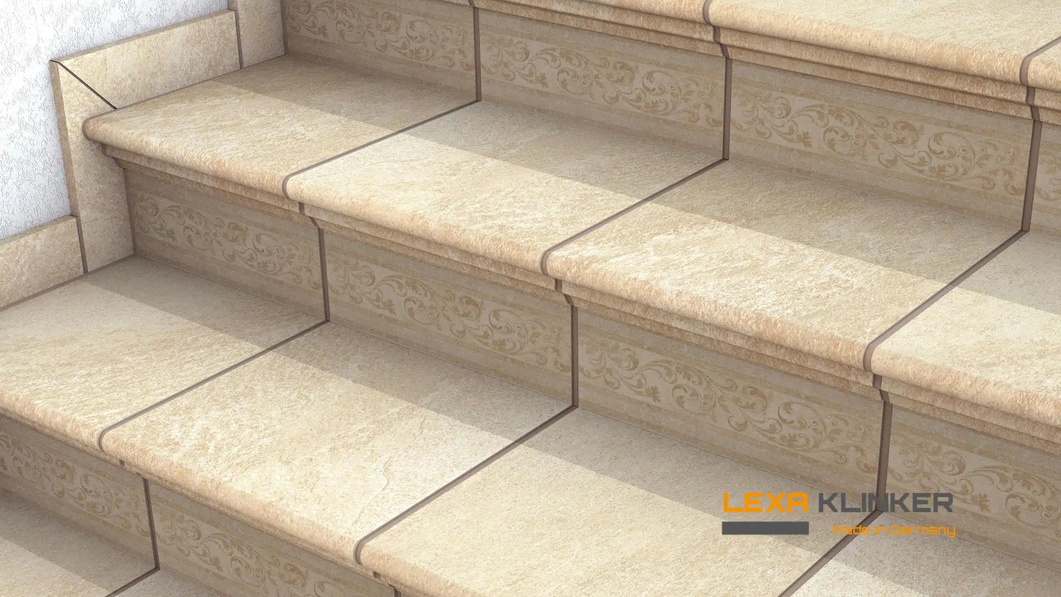 КЛИНКЕРНАЯ СТУПЕНЬ MARBURG BEIGE от магазина ЛесКонПром.ру