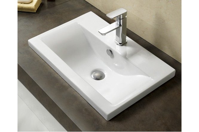 Раковина-столешница встраиваемая MLN-S80 80536369 от магазина ЛесКонПром.ру