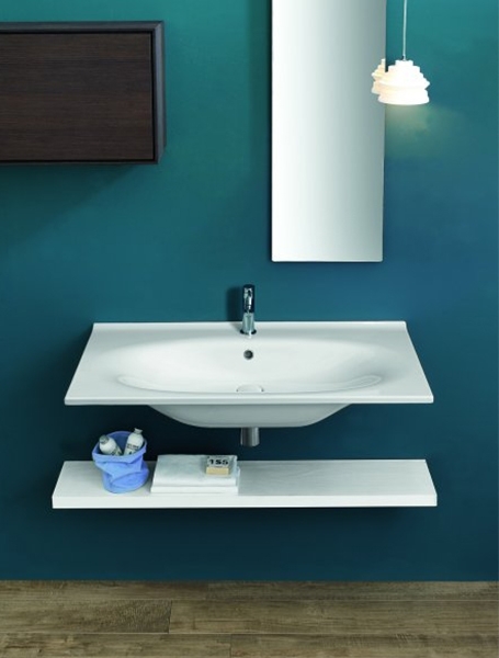 Раковина Hatria Le Fiabe 100 Y1BQ Белая от магазина ЛесКонПром.ру