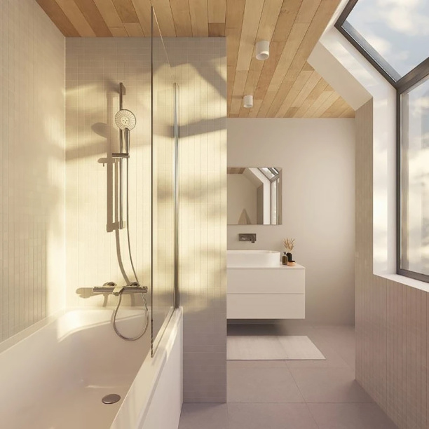 Термостатический смеситель для ванны Ideal Standard Ceratherm T50 от магазина ЛесКонПром.ру