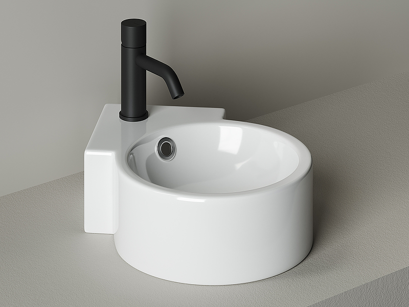 Раковина Ceramica Nova Element 31 CN5019 Белая от магазина ЛесКонПром.ру