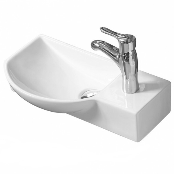 Раковина CeramaLux 45 7947BL Белая от магазина ЛесКонПром.ру