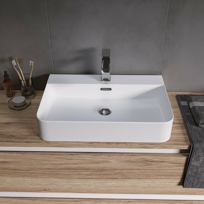 Раковина Grossman 60 GR-3036 Белая от магазина ЛесКонПром.ру