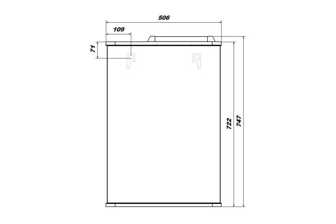 Зеркало универсальное Sanstar Sanstar 80363790 от магазина ЛесКонПром.ру