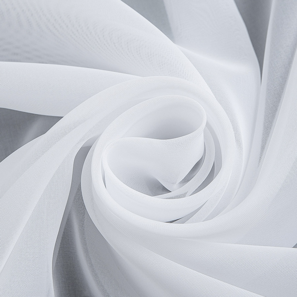 Штора-тюль Мискет 200х290 см белая от магазина ЛесКонПром.ру