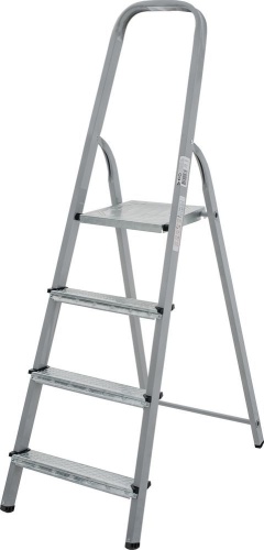 Стремянка стальная со стальными ступенями Новая Высота 4 ступени (арт. 1150104) от магазина ЛесКонПром.ру