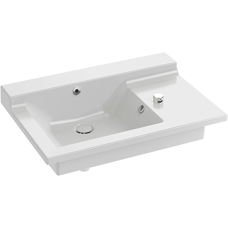 Раковина Jacob Delafon Soprano 80 EXL122-00 Белая от магазина ЛесКонПром.ру