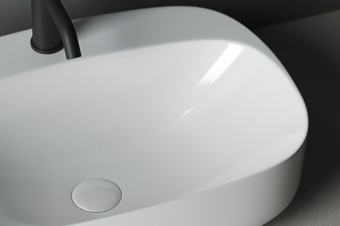 Умывальник накладной CERAMICA NOVA Element 80551210 от магазина ЛесКонПром.ру