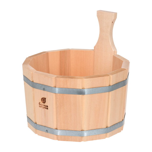 Ушат шайка 5 л от магазина ЛесКонПром.ру