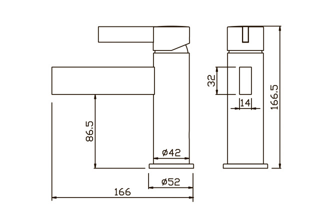 Смеситель для умывальника ARGOTECH Pers 80513340 от магазина ЛесКонПром.ру