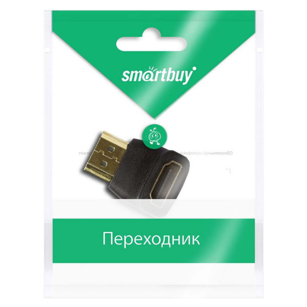Соединитель Smartbuy угловой HDMI штекер - гнездо от магазина ЛесКонПром.ру
