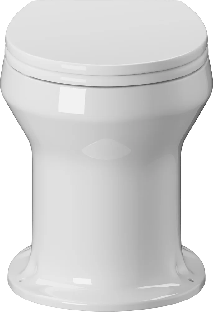 Унитаз дачный Оскольская керамика Дачный с сиденьем от магазина ЛесКонПром.ру