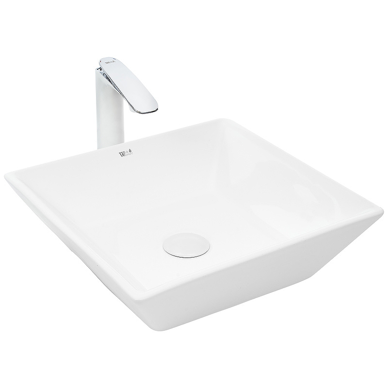 Раковина-чаша WeltWasser Elbach 2079 41 10000004562 Белый глянец от магазина ЛесКонПром.ру