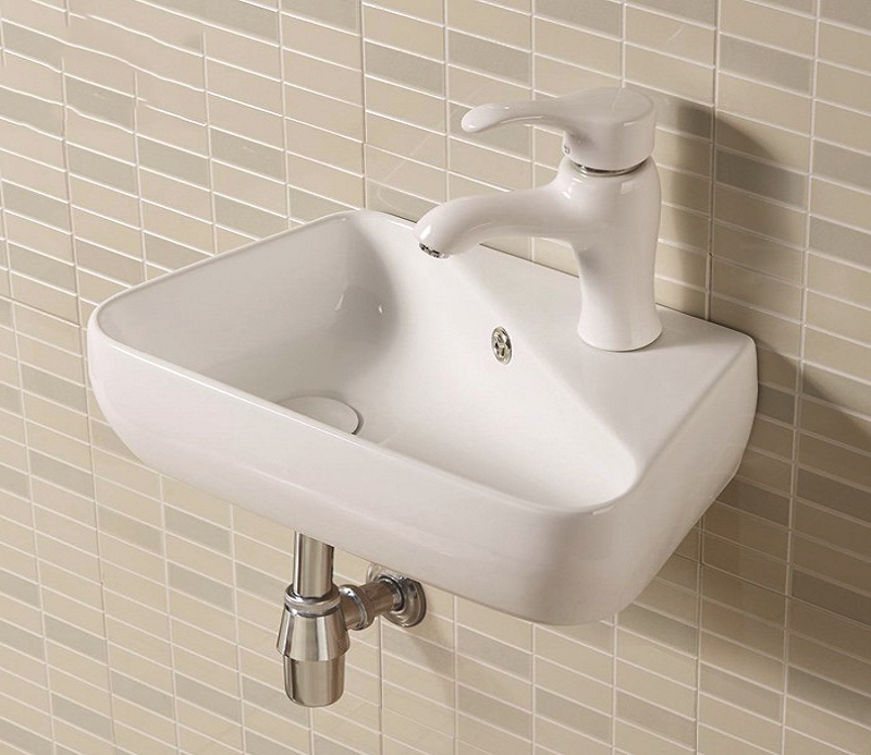 Раковина CeramaLux 45 9275L Белая от магазина ЛесКонПром.ру