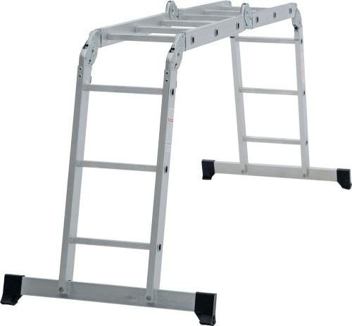 Алюминиевая четырехсекционная лестница-трансформер 340 мм NV1320 НОВАЯ ВЫСОТА 4Х3 арт.1320403 от магазина ЛесКонПром.ру