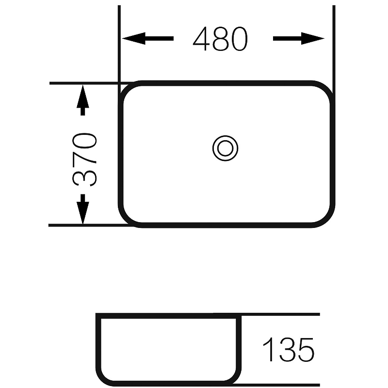 Раковина-чаша Grossman 48 GR-3016OLM Светло-зеленая матовая от магазина ЛесКонПром.ру
