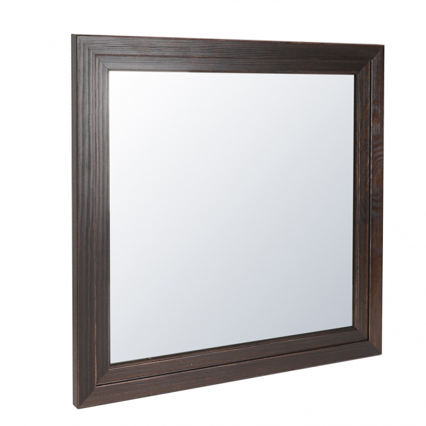 Зеркало Monique 40х40 см коричневое от магазина ЛесКонПром.ру
