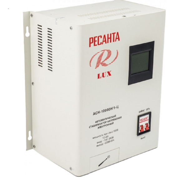 Стабилизатор настенный Ресанта 10 кВт от магазина ЛесКонПром.ру