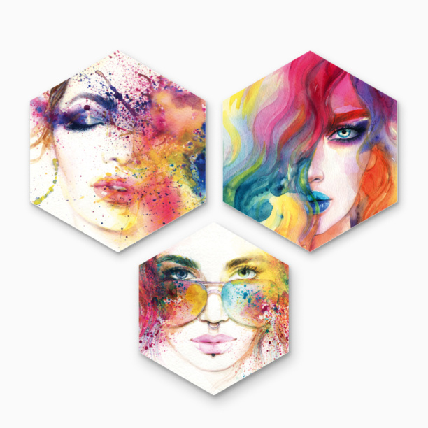 Картина модульная Мода 3 части от магазина ЛесКонПром.ру