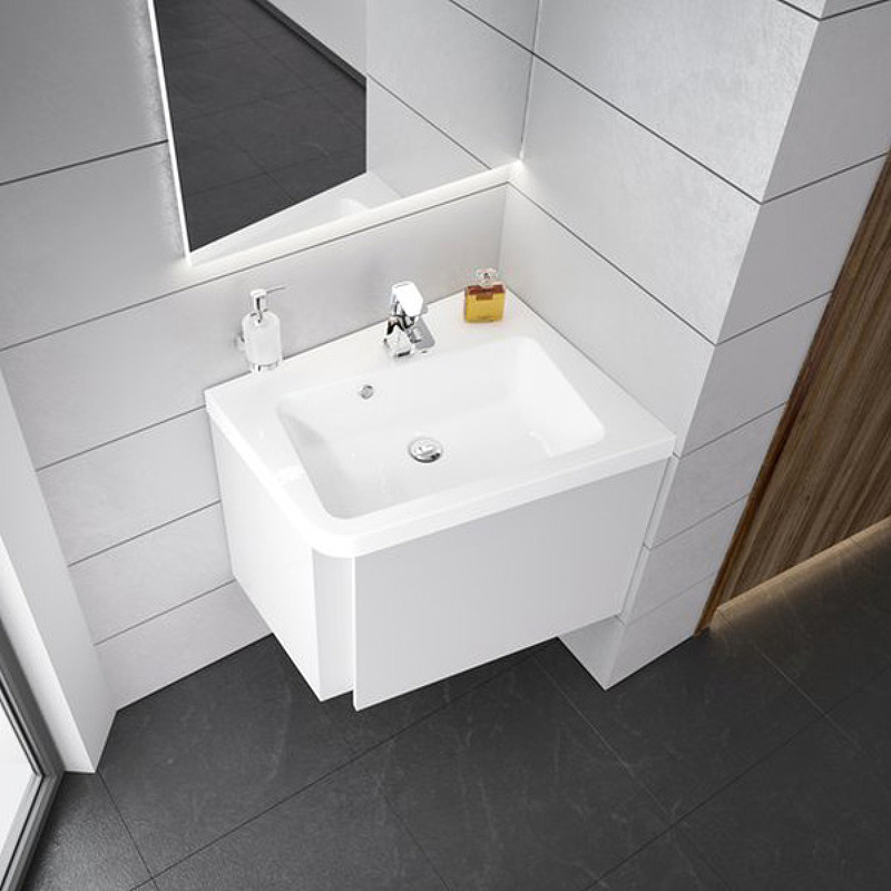 Раковина Ravak 10° 65 R XJIP1165000 угловая Белая от магазина ЛесКонПром.ру