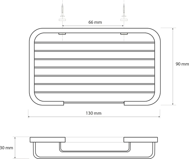 Мыльница Bemeta Cytro 146208302 от магазина ЛесКонПром.ру