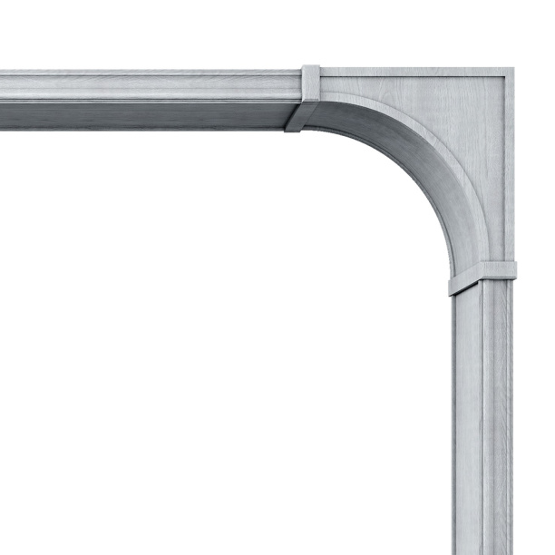 Арка ламинированная Порту дуб серый от магазина ЛесКонПром.ру