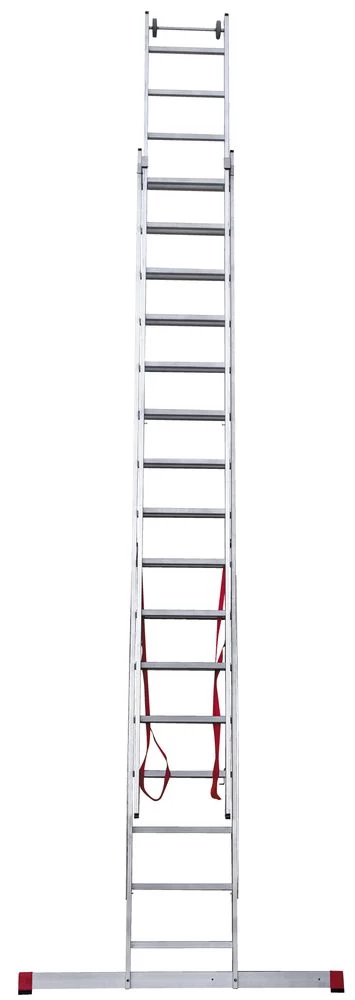 Лестница алюминиевая двухсекционная индустриальная Новая Высота 2x16 арт. 5220216 от магазина ЛесКонПром.ру