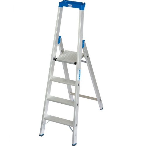 Стремянка алюминиевая Krause Stabilo 4 ступени (арт. 124517) от магазина ЛесКонПром.ру