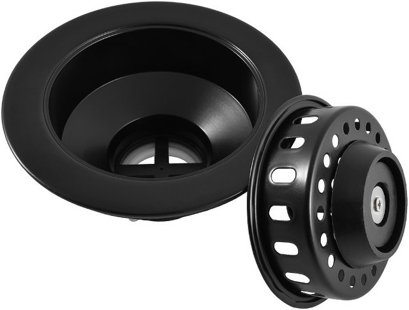 Донный клапан Rav Slezak MD0819CMAT Черный матовый от магазина ЛесКонПром.ру