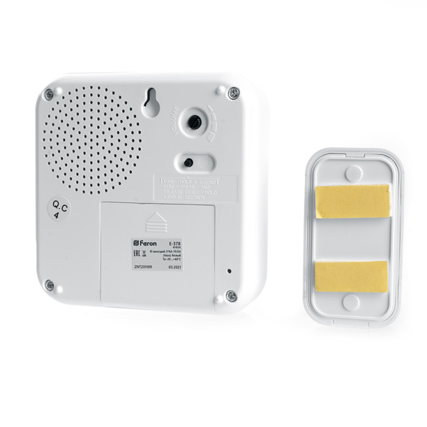 Звонок беспроводной Feron E-378 от магазина ЛесКонПром.ру