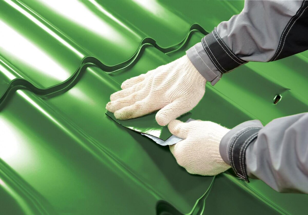 Лента самоклеящаяся Nicoband, 10 м х 15 см, зеленый от магазина ЛесКонПром.ру