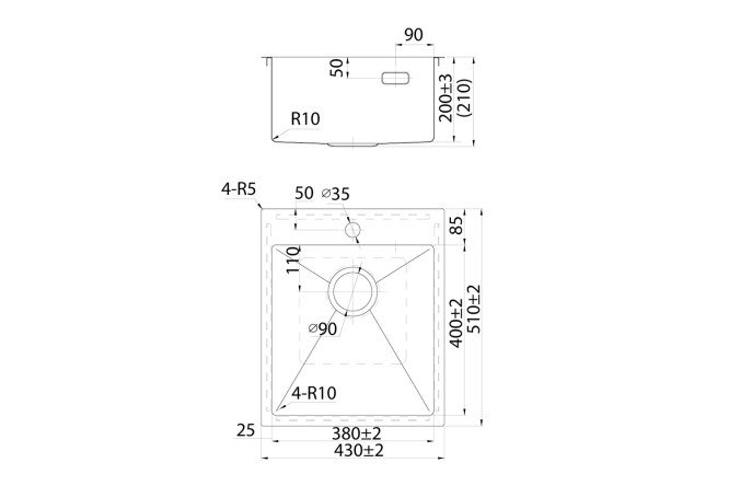 Мойка врезная IDDIS Haze 80550597 от магазина ЛесКонПром.ру