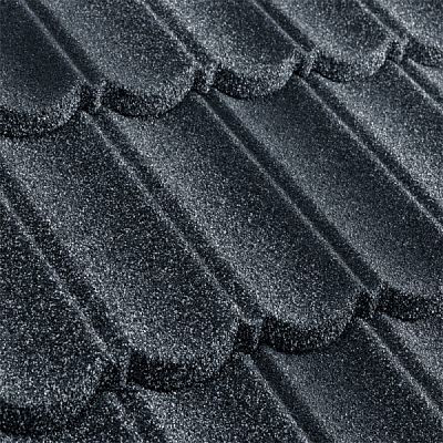 Композитная черепица Metrotile (Бельгия) MetroBond сланцево-серая от магазина ЛесКонПром.ру