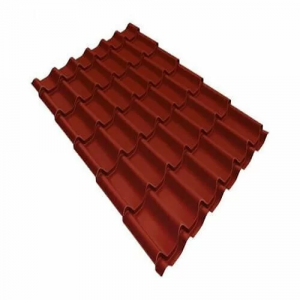 Металлочерепица GRAND LINE Классик 1180 0,5 Satin RAL 3009