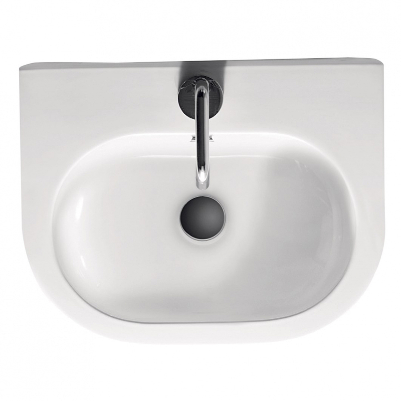 Раковина Kerasan Flo 60 314201*1 Белая от магазина ЛесКонПром.ру