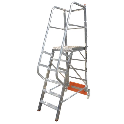 Односторонняя лестница с платформой VARIO KOMPAKT STABILO 6 ступеней KRAUSE арт.833013 от магазина ЛесКонПром.ру