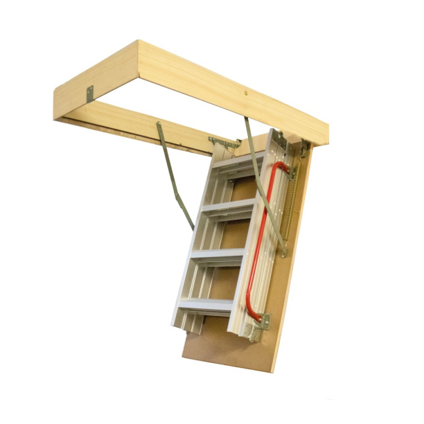 Лестница чердачная металлическая 600х1200х2800 мм от магазина ЛесКонПром.ру