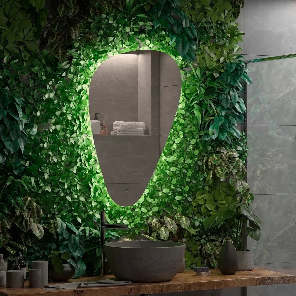 Зеркало CONTINENT Voyage 70х100, с подсветкой от магазина ЛесКонПром.ру