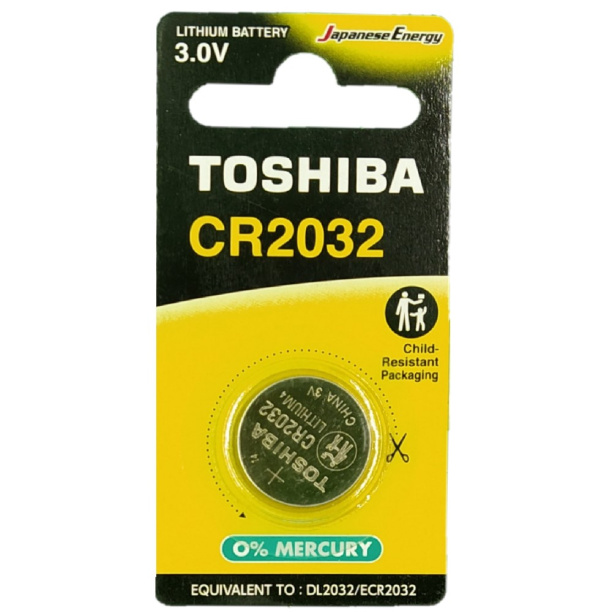 Батарейка TOSHIBA CR2032 от магазина ЛесКонПром.ру