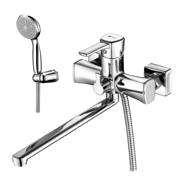 Смеситель для ванны LEMARK Evitta с длинным изливом от магазина ЛесКонПром.ру