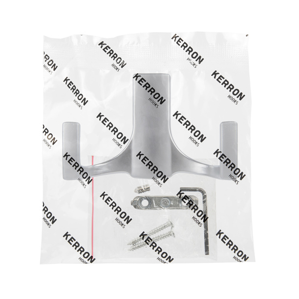 Крючок мебельный KERRON 0330 хром матовый от магазина ЛесКонПром.ру